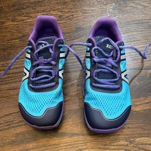 Xero women’s teal and Purple barefoot Shoes. Size 8.5. New without box